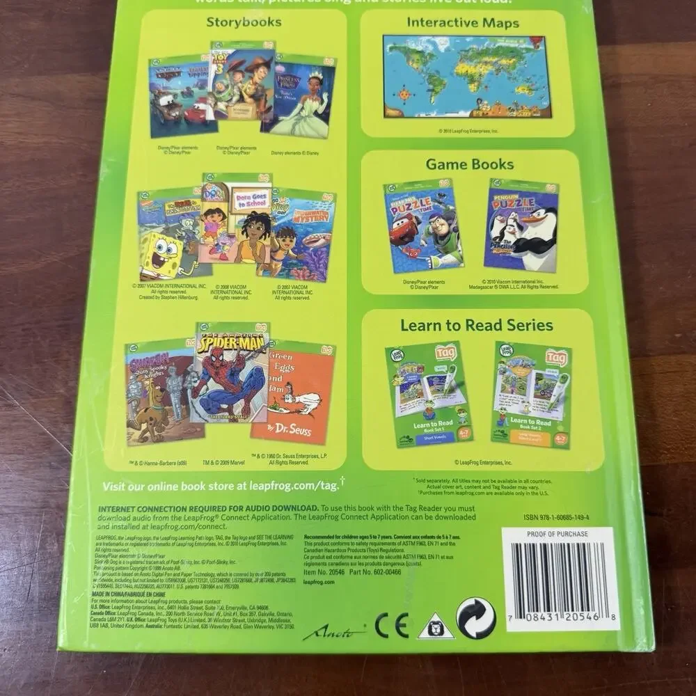 LeapFrog Tag + LeapReader book — Disney Pixar: Pixar Pals Puzzle Time 2010